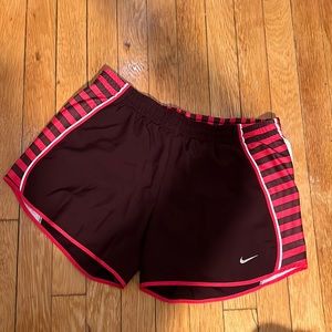NIKE// Striped Dri-Fit Shorts